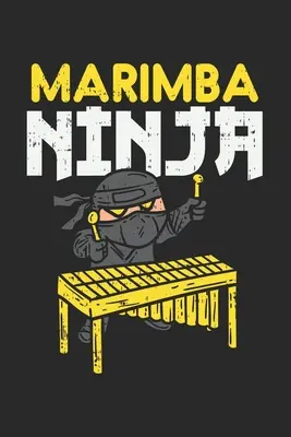 Marimba Ninja: 120 stron I 6x9 I Papier milimetrowy 5x5 - Marimba Ninja: 120 Pages I 6x9 I Graph Paper 5x5