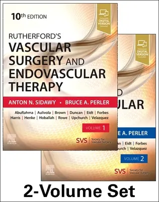 Chirurgia naczyniowa i terapia wewnątrznaczyniowa Rutherforda, zestaw 2 tomów - Rutherford's Vascular Surgery and Endovascular Therapy, 2-Volume Set