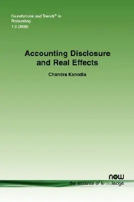 Ujawnianie informacji księgowych i rzeczywiste skutki - Accounting Disclosure and Real Effects