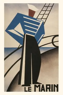 Vintage Journal Francuski żeglarz, Le Marin - Vintage Journal French Sailor, Le Marin