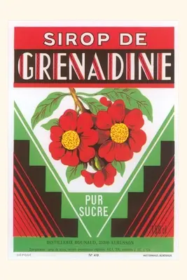 Vintage Journal Syrop grenadynowy - Vintage Journal Grenadine Syrup