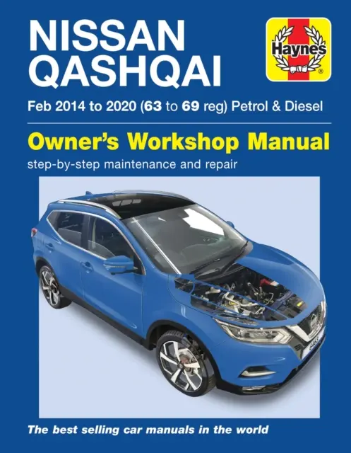 Nissan Qashqai benzyna i diesel (luty '14-'20) 63 do 69 - Nissan Qashqai Petrol & Diesel (Feb '14-'20) 63 to 69