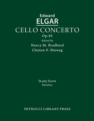 Koncert wiolonczelowy, op.85: partytura studyjna - Cello Concerto, Op.85: Study score