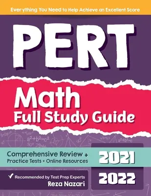 Pełny przewodnik do nauki matematyki PERT: Kompleksowy przegląd + Testy praktyczne + Zasoby online - PERT Math Full Study Guide: Comprehensive Review + Practice Tests + Online Resources