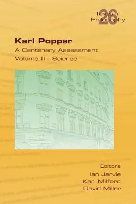Karl Popper. A Centenary Assessment. Tom III - Nauka - Karl Popper. A Centenary Assessment. Volume III - Science