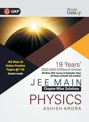 Physics Galaxy 2021 JEE Main Physics 19 Years ChapterWise Solutions (2002-2020) autorstwa Ashish Arora - Physics Galaxy 2021 JEE Main Physics 19 Years ChapterWise Solutions (2002-2020) by Ashish Arora