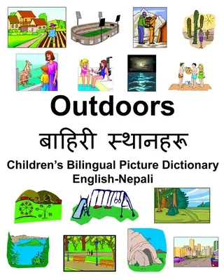 English-Nepali Outdoors/बाहिरी स्थानिरू Children's Bilingual Pictu