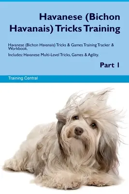 Hawańczyk (Bichon Havanais) Sztuczki treningowe Hawańczyk Sztuczki i gry Trening tracker i zeszyt ćwiczeń. Zawiera: Havanese Multi-Level Tricks, Games & Agility (Wielopoziomowe sztuczki, gry i zwinność Hawańczyka) - Havanese (Bichon Havanais) Tricks Training Havanese Tricks & Games Training Tracker & Workbook. Includes: Havanese Multi-Level Tricks, Games & Agility