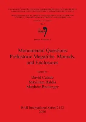 Sesja C68 (część I): Monumentalne pytania: Prehistoryczne megality, kopce i obudowy - Session C68 (Part I): Monumental Questions: Prehistoric Megaliths, Mounds, and Enclosures