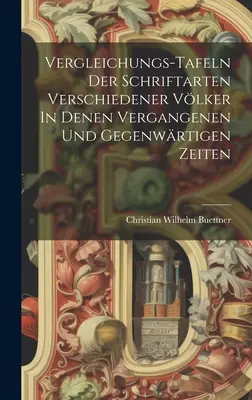 Vergleichungs-tafeln Der Schriftarten Verschiedener Vlker In Denen Vergangenen Und Gegenwrtigen Zeiten