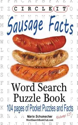 Krąg, Fakty o kiełbasie, Wyszukiwanie słów, Puzzle Book - Circle It, Sausage Facts, Word Search, Puzzle Book