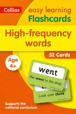 Collins Easy Learning Ks1 - Fiszki z wyrazami o wysokiej częstotliwości - Collins Easy Learning Ks1 - High Frequency Words Flashcards