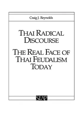 Tajski radykalny dyskurs - Thai Radical Discourse