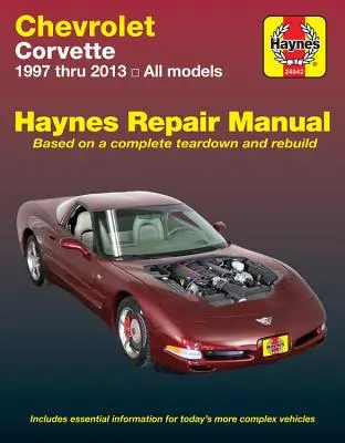 Instrukcja napraw Chevrolet Corvette 1997 Thru 2013 Haynes - Chevrolet Corvette 1997 Thru 2013 Haynes Repair Manual