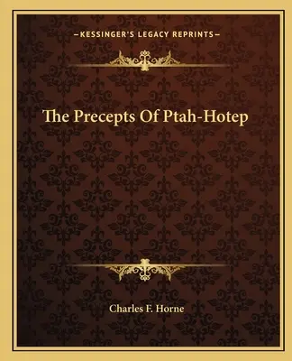 Przykazania Ptah-Hotepa - The Precepts Of Ptah-Hotep