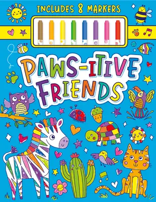 Paws-Itive Friends Zestaw do kolorowania: Zestaw do kolorowania - Paws-Itive Friends Coloring Kit: Coloring Kit