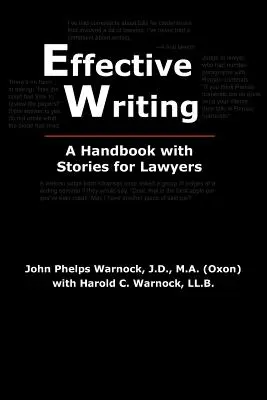 Skuteczne pisanie: Podręcznik z historiami dla prawników - Effective Writing: A Handbook with Stories for Lawyers