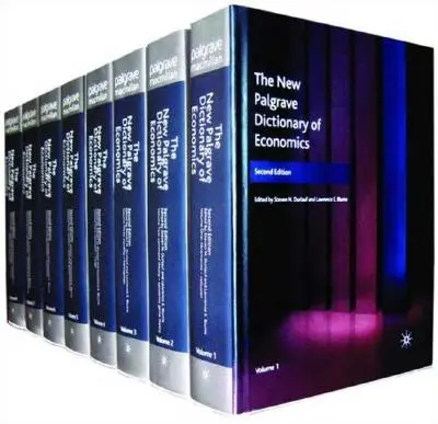 Nowy słownik ekonomiczny Palgrave - The New Palgrave Dictionary of Economics