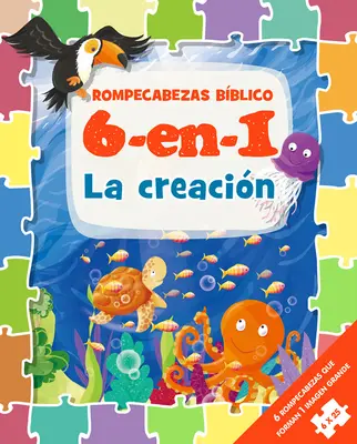 6 En 1 Biblia de Nios Rcb: La Creacin