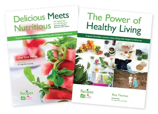 Zestaw przepisów na życie: Wielka przyjaźń łączy czyste życie z przepisami na dobre życie - Recipes for Life Boxed Set: A Great Friendship Connects Clean Living with Recipes to Thrive on