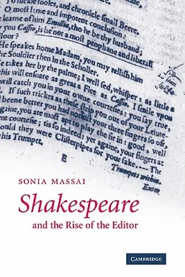 Szekspir i powstanie redakcji - Shakespeare and the Rise of the Editor