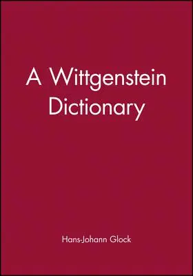 Słownik Wittgensteina - Wittgenstein Dictionary