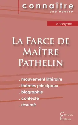 Fiche de lecture La Farce de Matre Pathelin (Analyse littraire de rfrence et rsum complet)