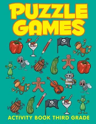 Gry logiczne: Activity Book Third Grade - Puzzle Games: Activity Book Third Grade