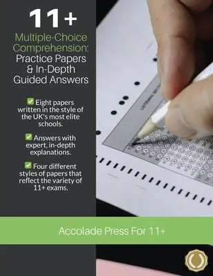 11+ Zrozumienie wielokrotnego wyboru: Practice Papers and In-Depth Guided Answers: Egzaminy CEM, GL i Independent School 11 Plus English - 11+ Multiple-Choice Comprehension: Practice Papers and In-Depth Guided Answers: CEM, GL and Independent School 11 Plus English Exams