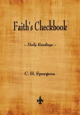 Książeczka czekowa wiary - Faith's Checkbook