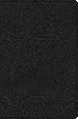 Biblia do codziennego studiowania CSB, czarna skóra łączona - CSB Everyday Study Bible, Black Bonded Leather