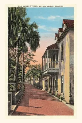 Dziennik historyczny Old Aviles Street, St. Augustine - Vintage Journal Old Aviles Street, St. Augustine