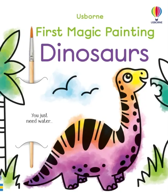 Pierwsze magiczne malowanie dinozaurów - First Magic Painting Dinosaurs