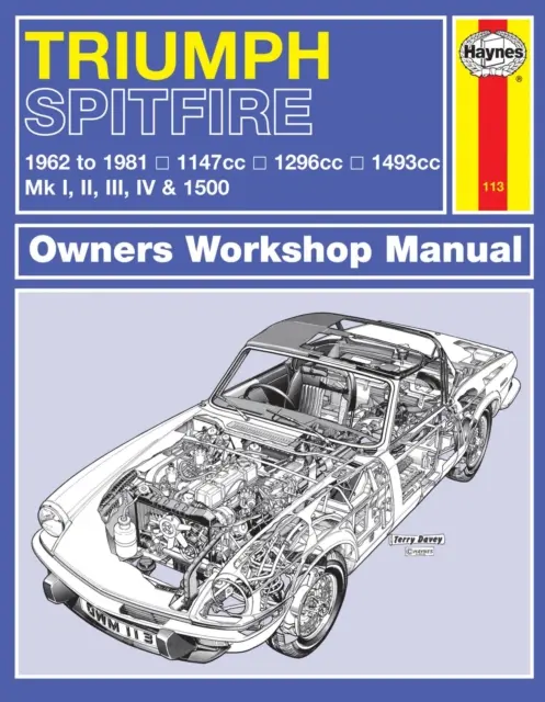 Triumph Spitfire Instrukcja warsztatowa dla właścicieli - Triumph Spitfire Owner's Workshop Manual