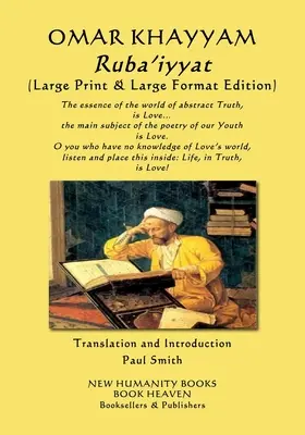 OMAR KHAYYAM Ruba'iyyat: (Wydanie w dużym formacie i z dużym drukiem) - OMAR KHAYYAM Ruba'iyyat: (Large Print & Large Format Edition)