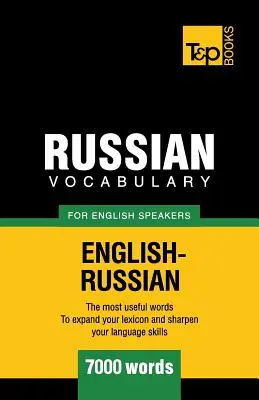 Rosyjskie słownictwo dla osób mówiących po angielsku - 7000 słów - Russian Vocabulary for English Speakers - 7000 words