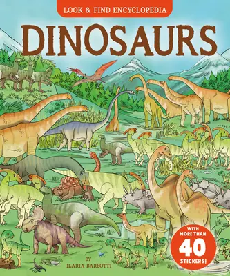 Dinozaury: z ponad 40 naklejkami! - Dinosaurs: With More Than 40 Stickers!