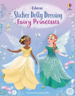 Naklejki dla lalek Ubieranie księżniczek wróżek - Sticker Dolly Dressing Fairy Princesses