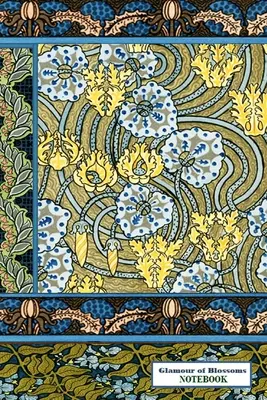 Glamour of Blossoms NOTEBOOK [zeszyt w linie/dziennik/pamiętnik do pisania, 60 kartek, średni format (A5) 6x9 cali] - Glamour of Blossoms NOTEBOOK [ruled Notebook/Journal/Diary to write in, 60 sheets, Medium Size (A5) 6x9 inches]