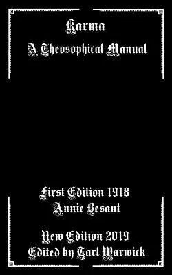 Karma: podręcznik teozoficzny - Karma: A Theosophical Manual