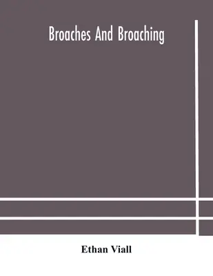 Przeciągacze i przeciąganie - Broaches and broaching