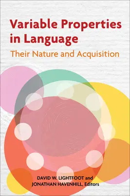 Zmienne właściwości języka: Ich natura i nabywanie - Variable Properties in Language: Their Nature and Acquisition