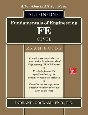 Podstawy inżynierii Fe Civil - kompleksowy przewodnik egzaminacyjny - Fundamentals of Engineering Fe Civil All-In-One Exam Guide