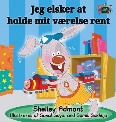 I Love to Keep My Room Clean: Wydanie duńskie - I Love to Keep My Room Clean: Danish Edition