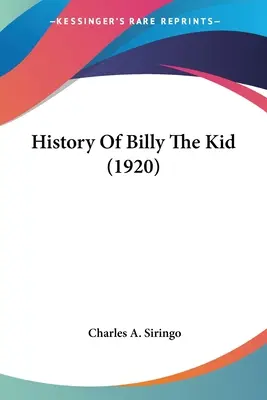 Historia Billy'ego Kida (1920) - History Of Billy The Kid (1920)