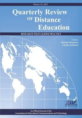 Kwartalny przegląd edukacji na odległość Tom 10 Książka 2009 - The Quarterly Review of Distance Education Volume 10 Book 2009