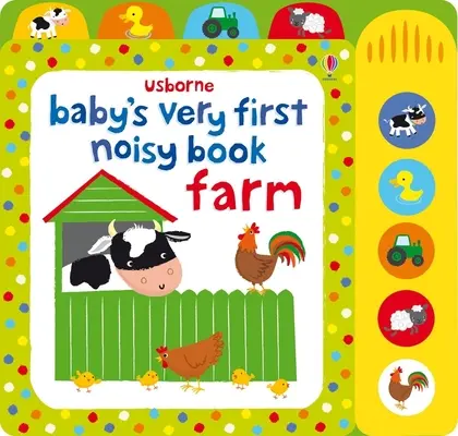 Pierwsza głośna książka dla dziecka Farma - Baby's Very First Noisy Book Farm