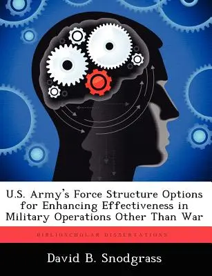 Opcje struktury sił armii amerykańskiej w celu zwiększenia skuteczności w operacjach wojskowych innych niż wojna - U.S. Army's Force Structure Options for Enhancing Effectiveness in Military Operations Other Than War