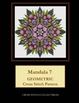 Mandala 7: Geometryczny wzór haftu krzyżykowego - Mandala 7: Geometric Cross Stitch Pattern