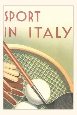 Plakat Vintage Journal Sport we Włoszech - Vintage Journal Sport in Italy Poster